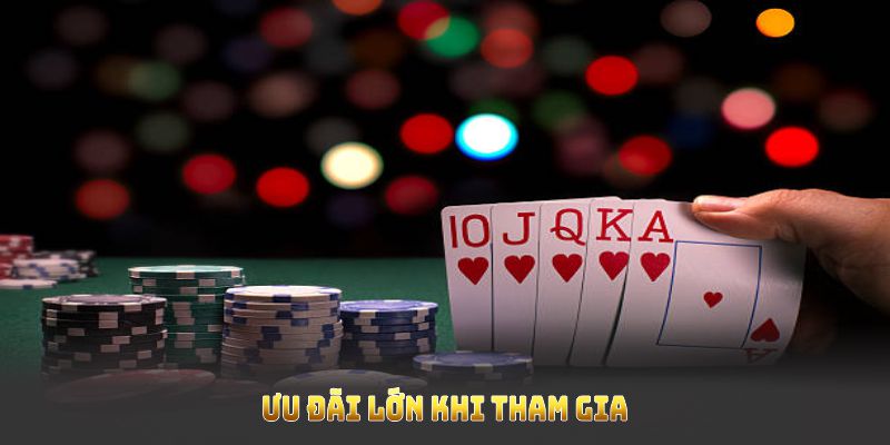 Ưu đãi lớn khi tham gia sảnh game bài BET88